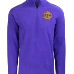 Purple Micro Fleece Pullover