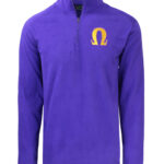 Symbol Purple Micro Fleece Pullover